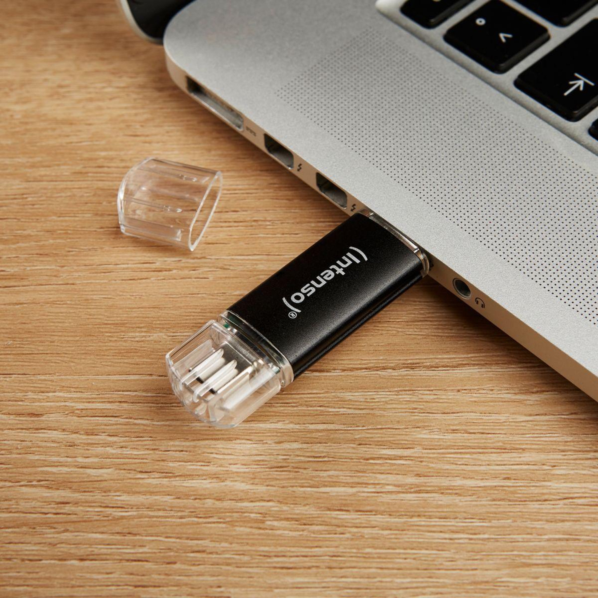 Voir la diapositive 3 : Intenso Clé USB 64go TWIST LINE Flash drive 3.2