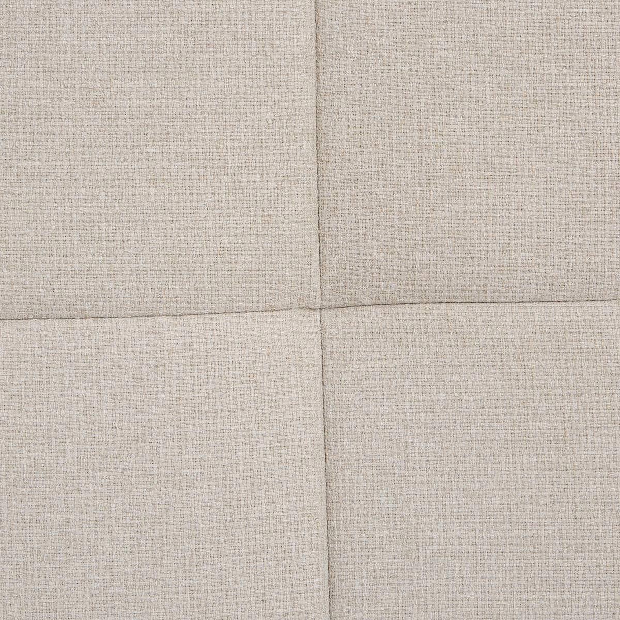 Voir la diapositive 5 : ATMOSPHERA Tête de lit capitonnée  wilm  165cm beige