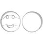 Voir la diapositive 6 : ZENKER Lot de 2 emporte-pièces smiley forme aléatoire Zenker Emporte-pièces