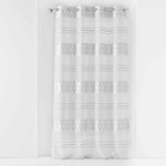 Paris Prix Rideau Voilage à Œillets  Pasadena  140x240cm Blanc