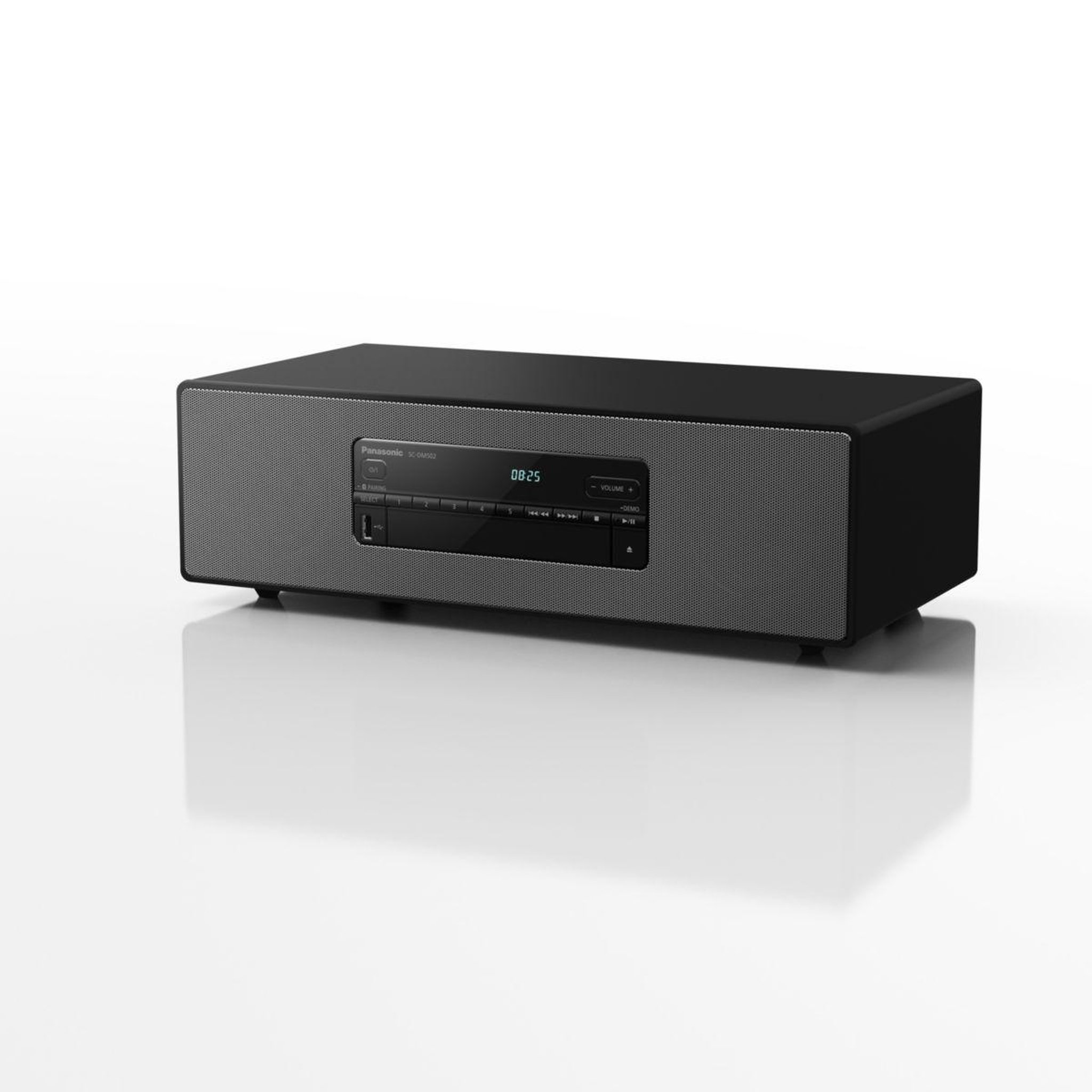 Voir la diapositive 4 : PANASONIC Chaîne HiFi SC-DM502E-K Noir