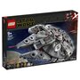 Voir la diapositive 2 : LEGO Star Wars 75257 - Faucon Millenium -  L'Ascension de Skywalker, À Construire avec Finn, Chewbacca, Lando, C-3PO, R2-D2