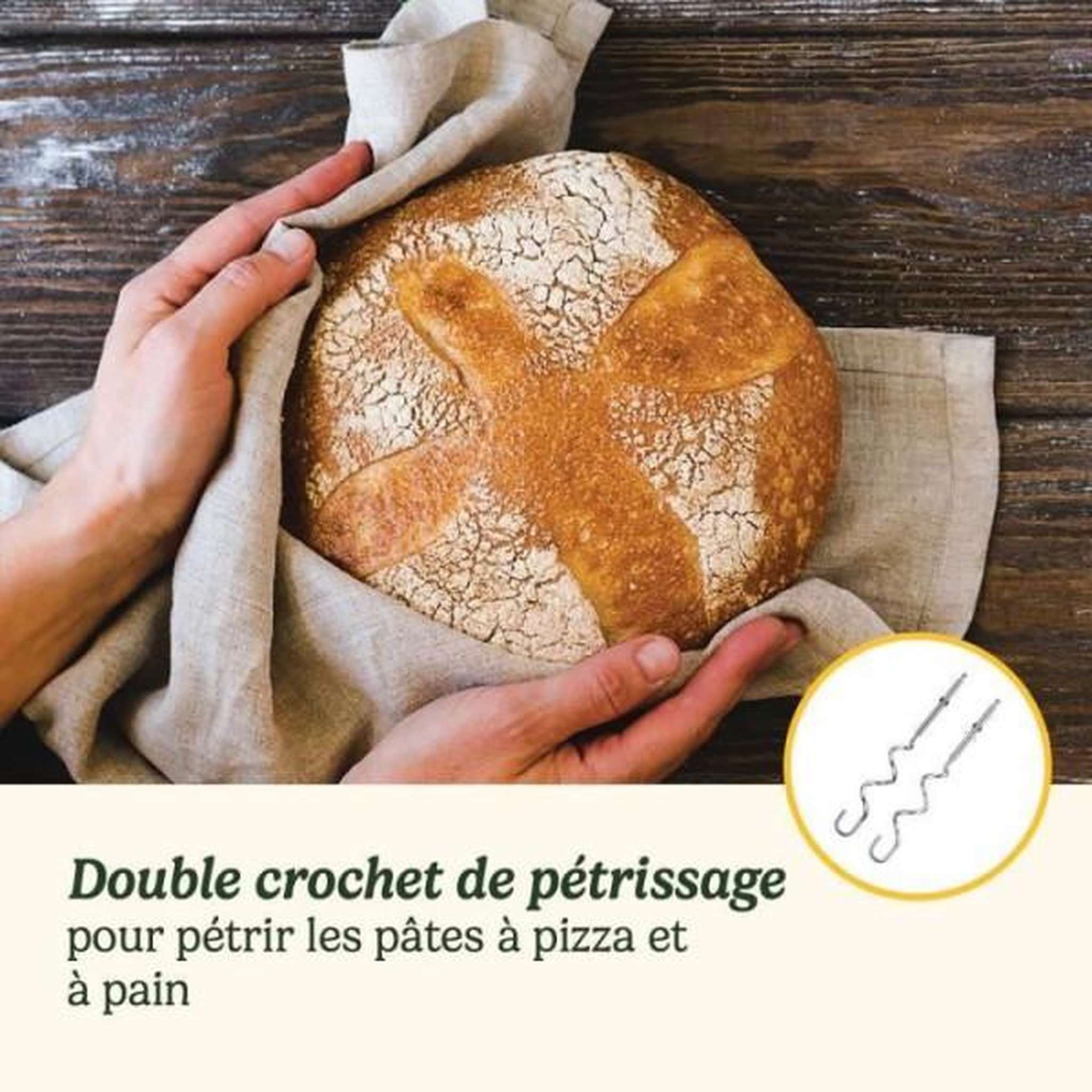 Voir la diapositive 5 : Cuisinart Batteur électrique 200w - hm7e
