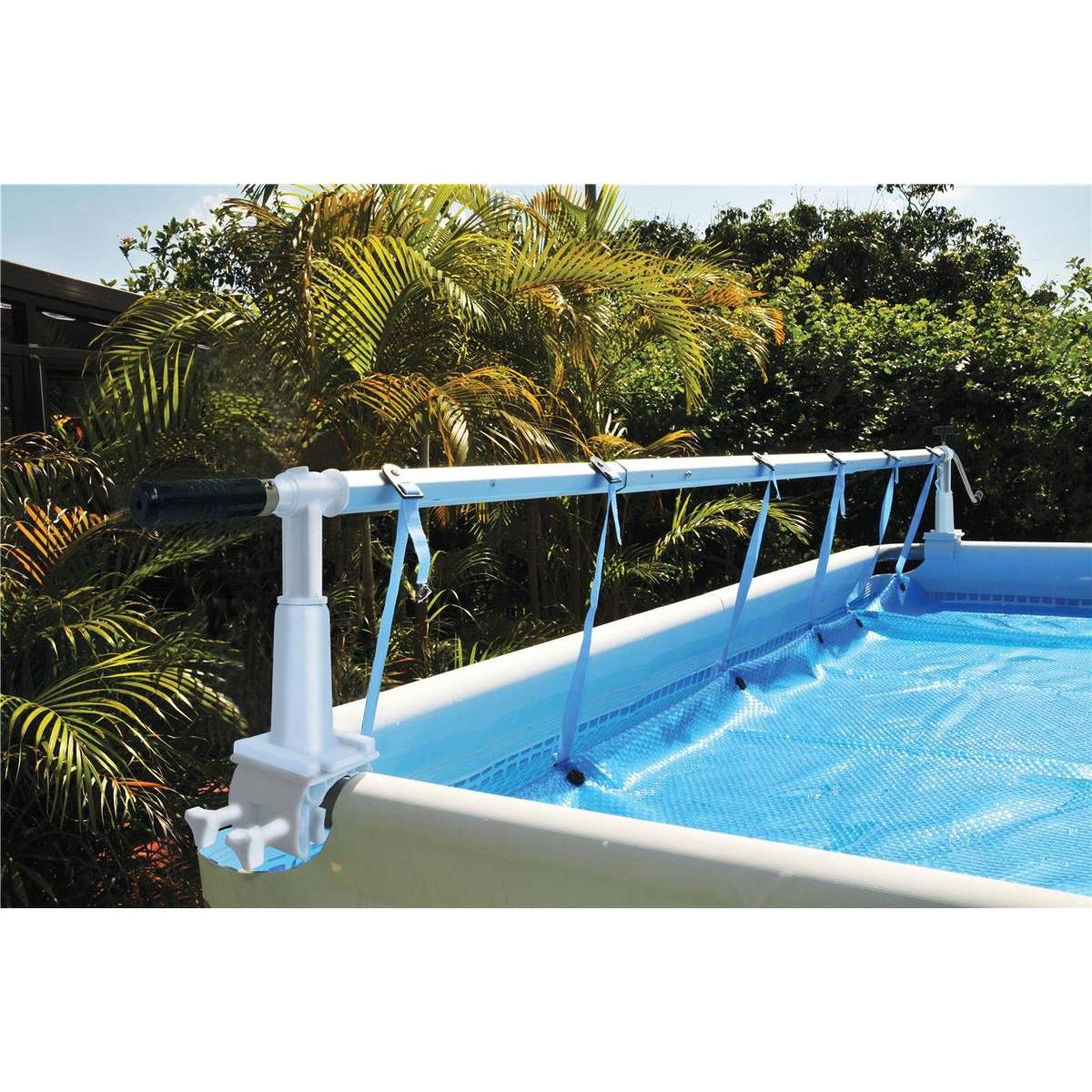 Voir la diapositive 2 : Kokido Enrouleur pour piscine hors sol jusqu'à 5.49m - K651CBX