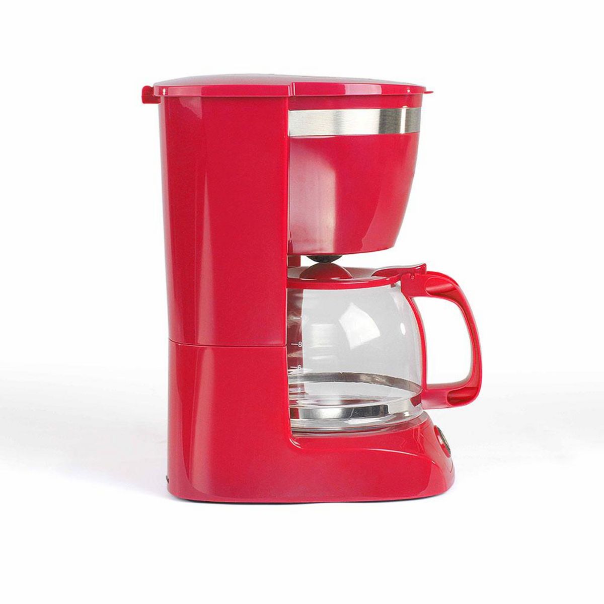 LIVOO Cafetière filtre 12 tasses 800w rouge - dod163r