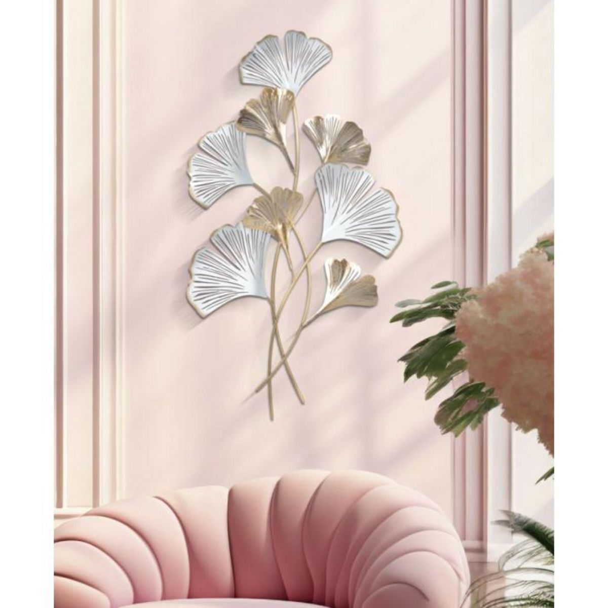 Paris Prix Décoration Murale en Métal  Rixy  104cm Multicolore