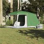 Voir la diapositive 3 : VIDAXL Tente de camping avec dome porche 5 personnes vert impermeable