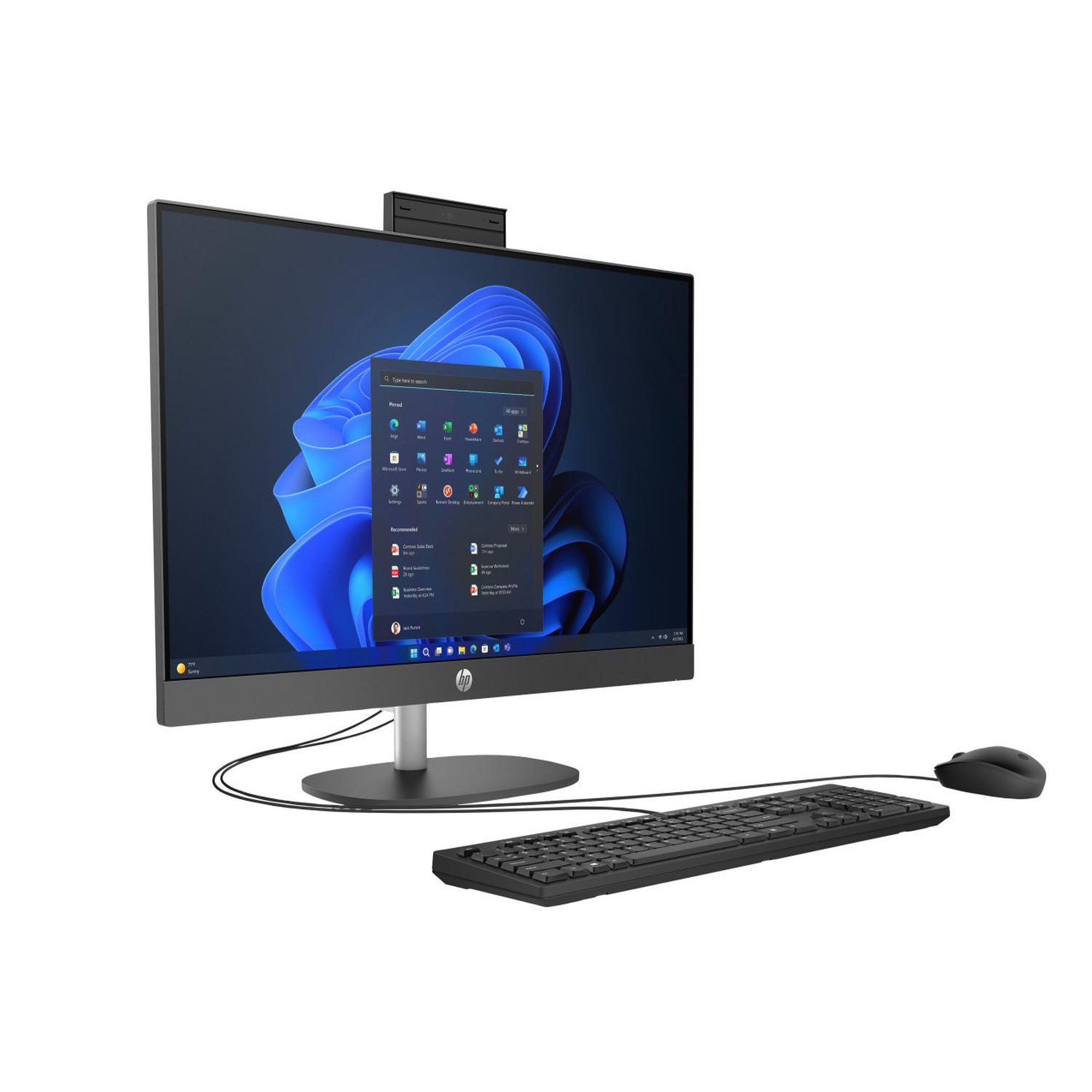 Voir la diapositive 3 : HP Ordinateur de bureau hp proone 240 g10 intel® core™ i5 i5-1334u 60,5 cm (23,8 ) 1920 x 1080 pixels 8 go de mémoire vive ddr4-sdram 512 go ssd windows 11 famille wi-fi 6 (802.11ax)