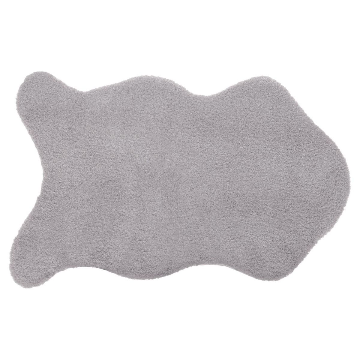 ATMOSPHERA Tapis gris extra doux 60x90 cm