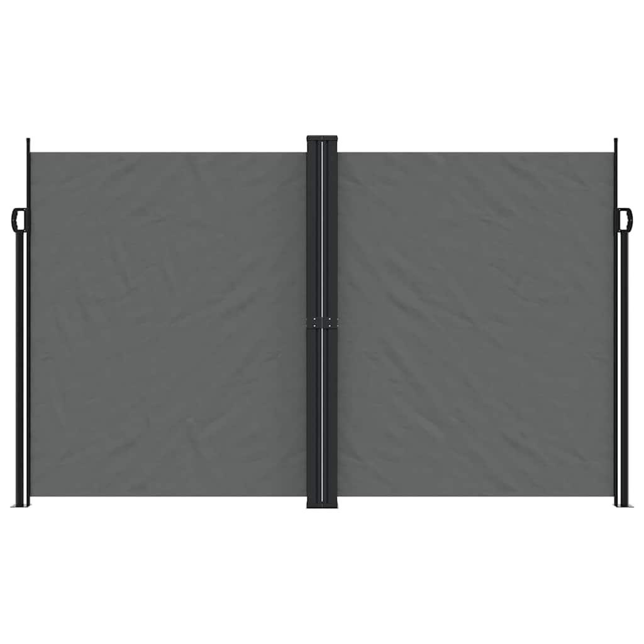 Voir la diapositive 3 : VIDAXL Auvent lateral retractable Anthracite 200x1200 cm