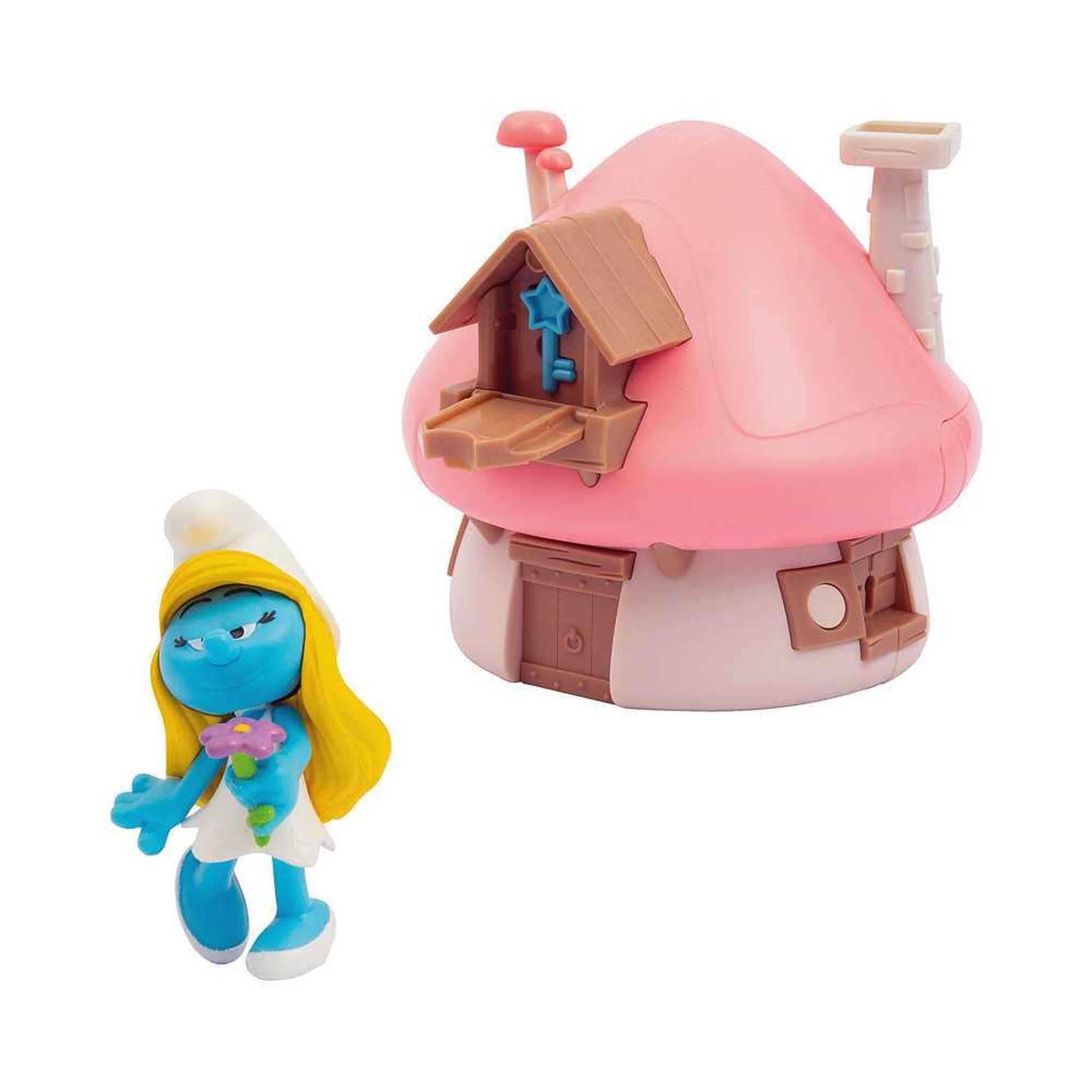 Voir la diapositive 2 : GP TOYS Maison magique Schtroumpfs + 1 figurine Modèle choisi aléatoirement GP TOYS GPTPUF20