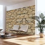 Paris Prix Papier Peint II  Stone Wall. Coloris disponibles : Multicolore
