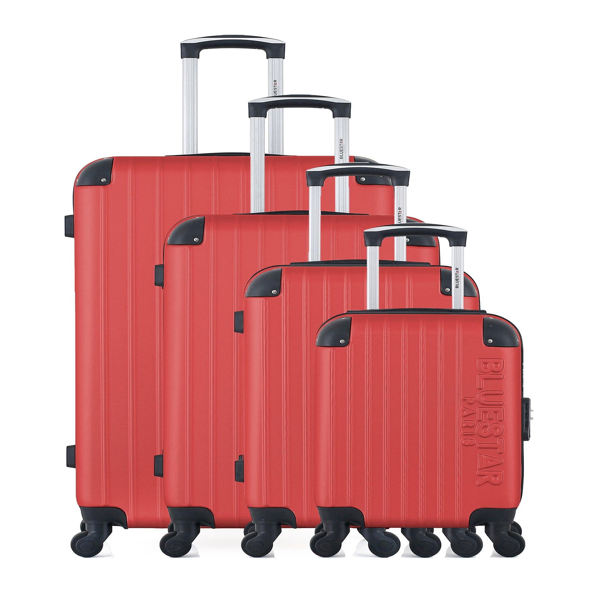 BLUESTAR Bluestar - set de 4 valises bucarest-m 75 cm 4 roues