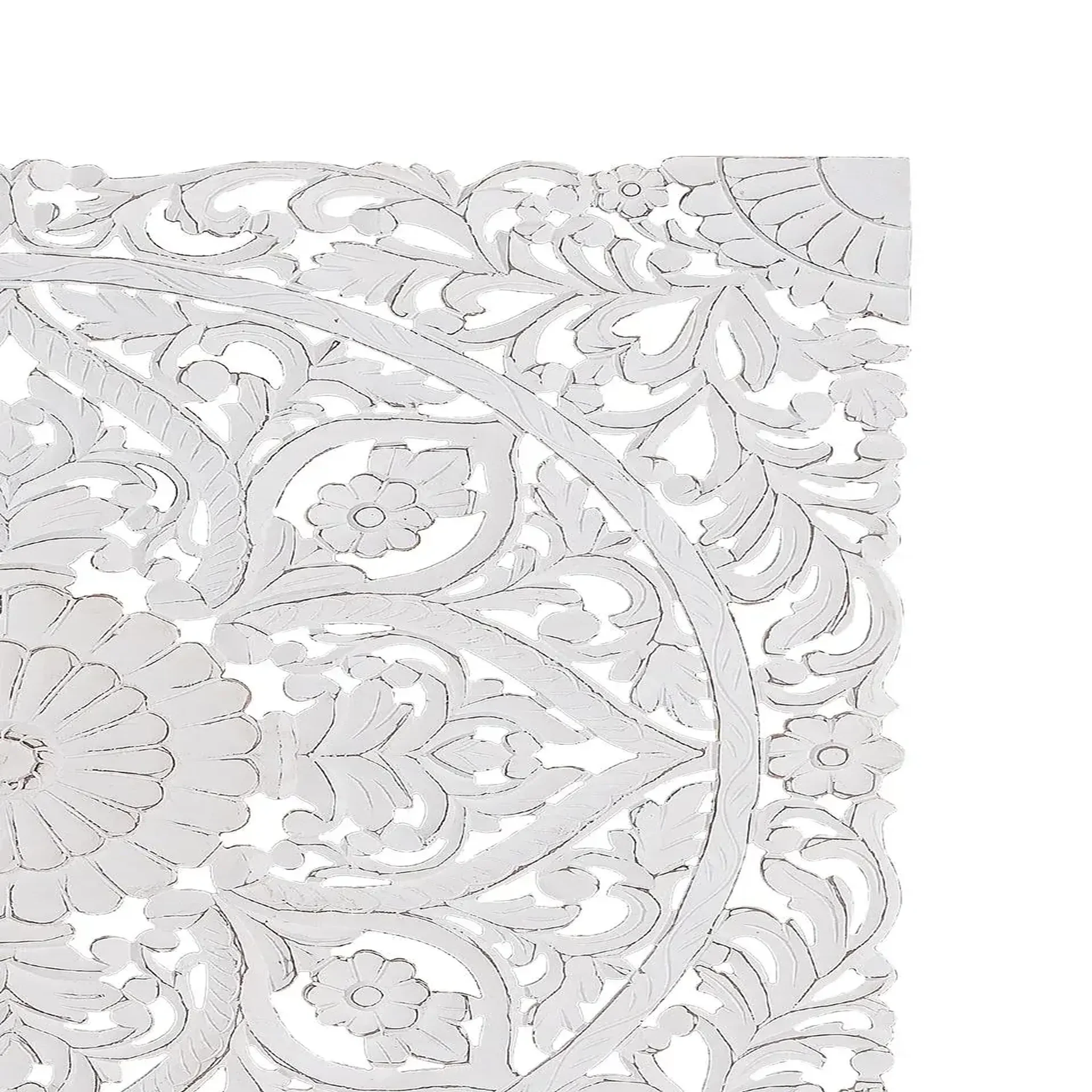 Voir la diapositive 4 : GINER Y COLOMER SL Tête de lit / panneau décoratif en mdf 120 cm style ethnique sculpté