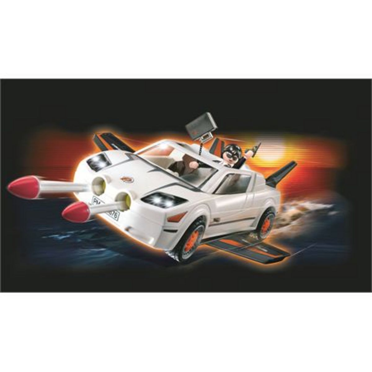 PLAYMOBIL 4876 Voiture Agents Secrets