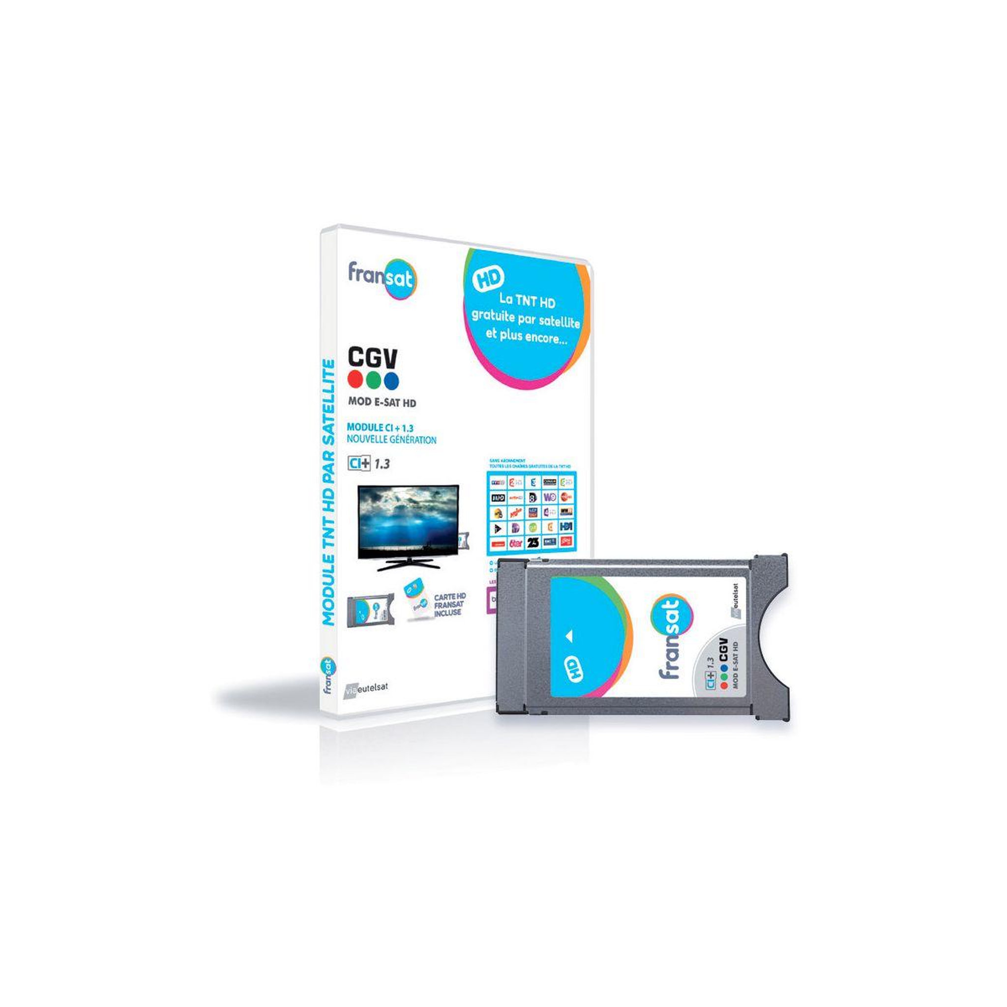 Voir la diapositive 2 : CGV Décodeur satellite module ci+ esat hd fransat