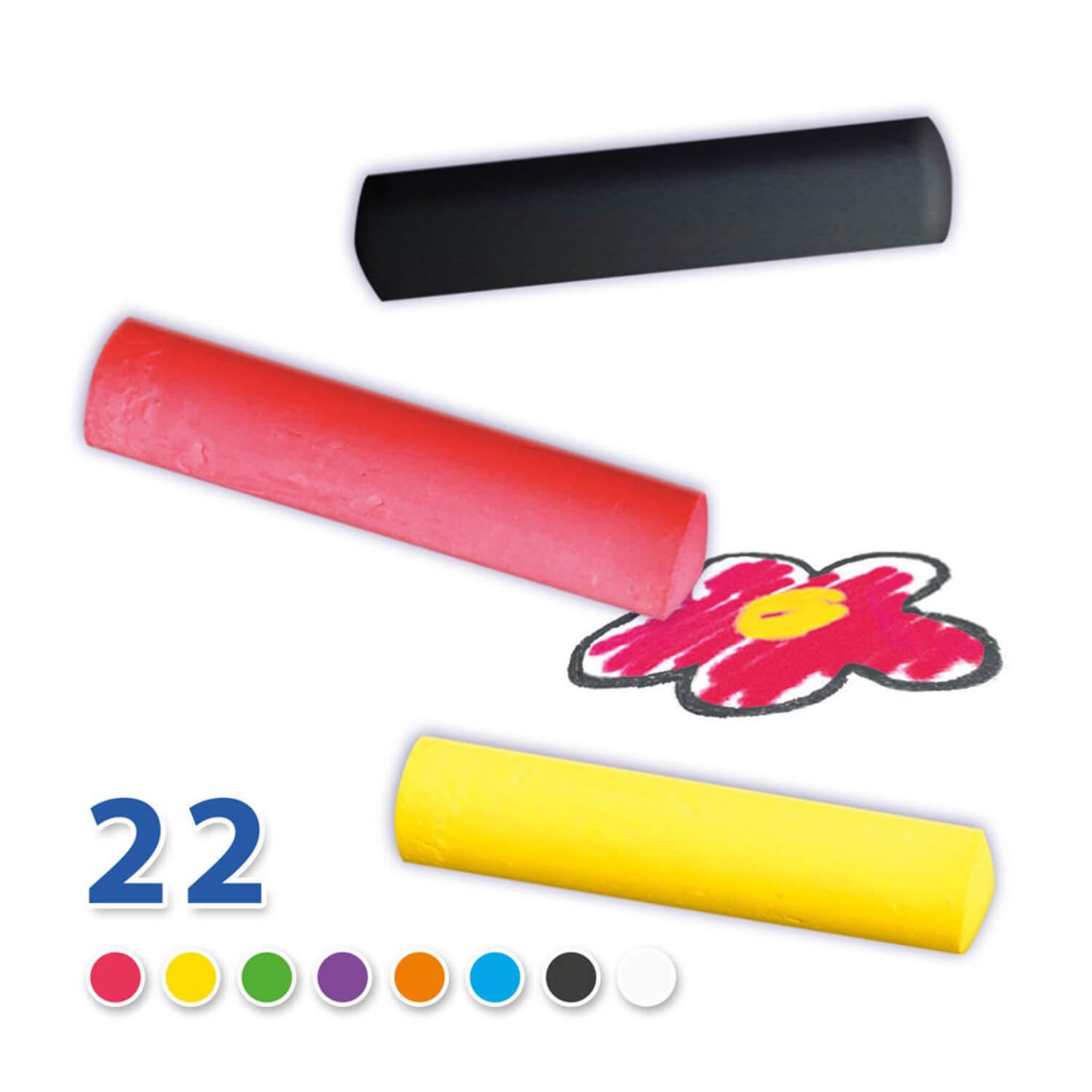 Voir la diapositive 3 : SES Creative Seau de 22 Craies pour trottoir