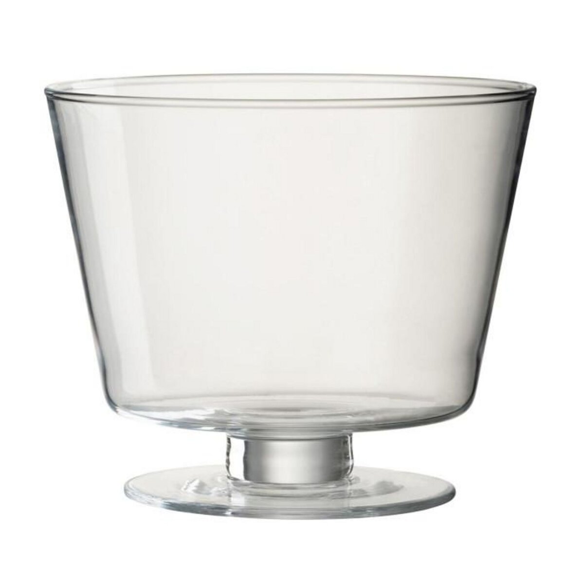 Paris Prix Vase Design en Verre  Olivia  19cm Transparent