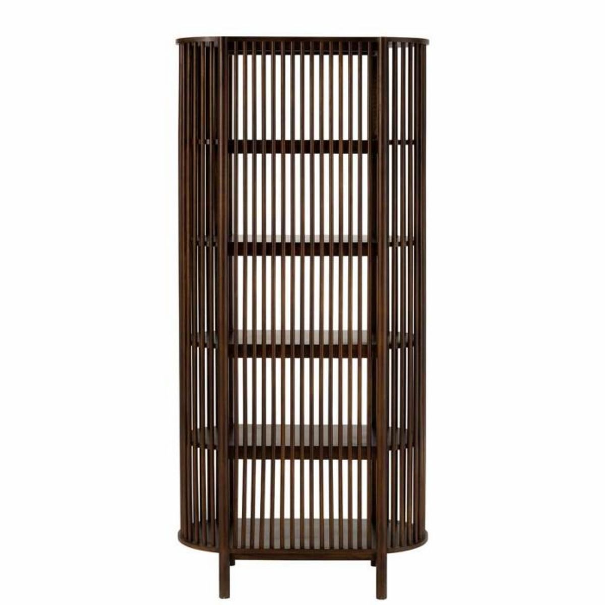 Paris Prix Étagère 5 Niveaux en Bois  Gavya  190cm Brun Foncé