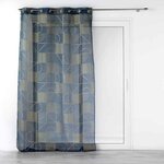 Paris Prix Rideau Voilage à Œillets  Lineor  140x240cm Marine