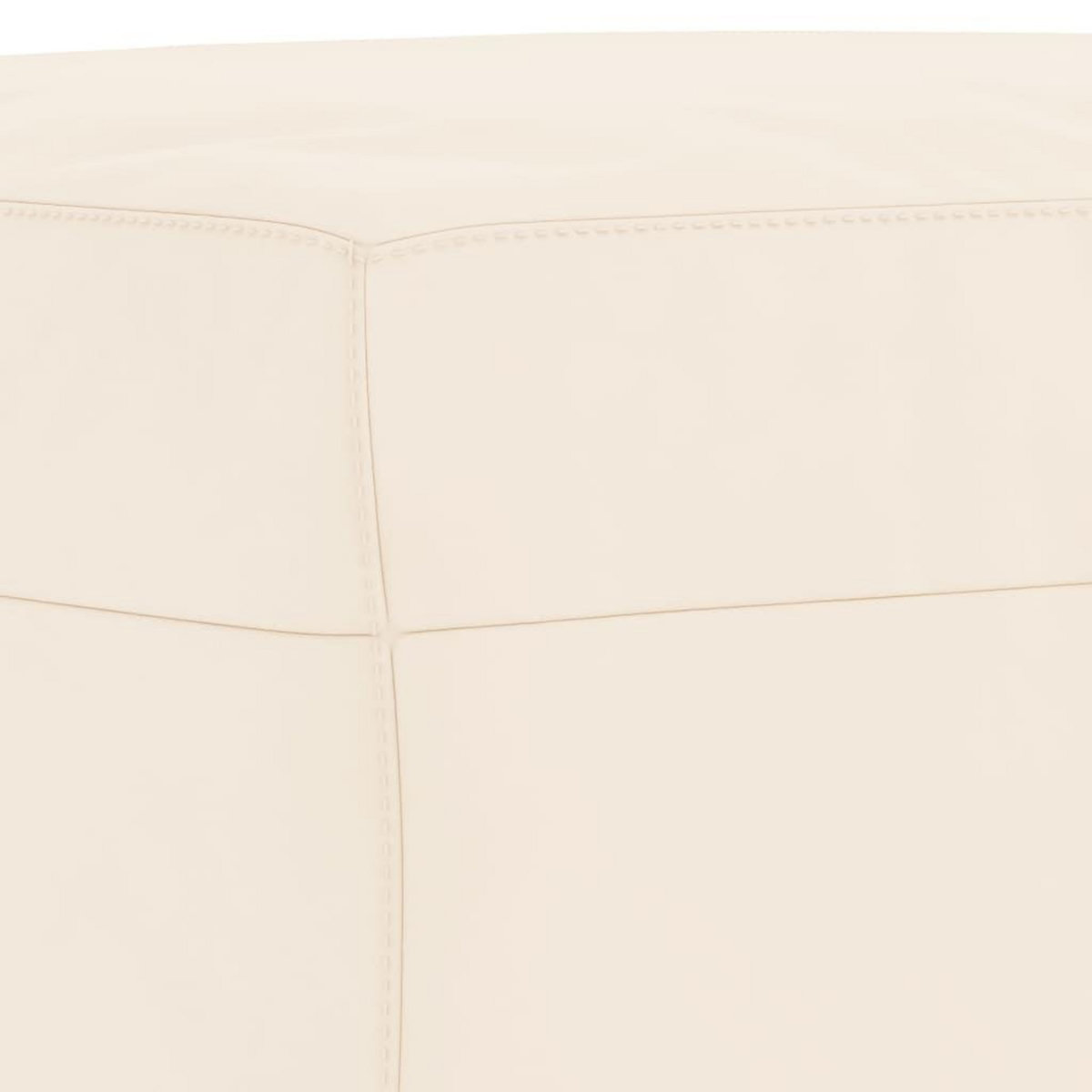 VIDAXL Banc Creme 70x35x41 cm Velours