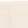 Voir la diapositive 5 : VIDAXL Banc Creme 70x35x41 cm Velours