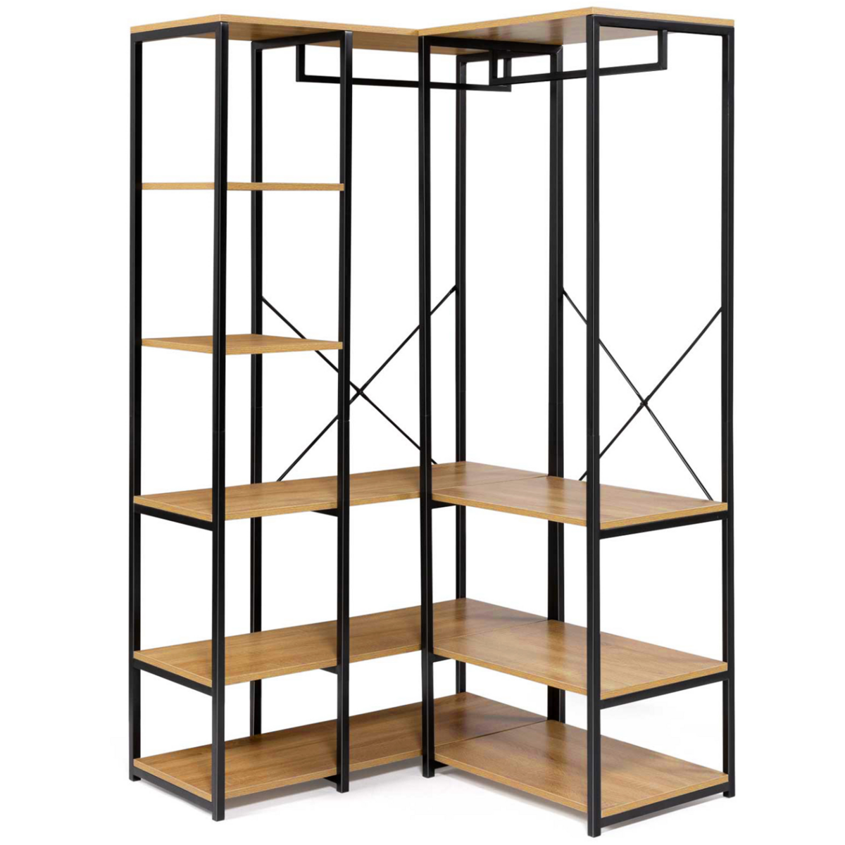 ID MARKET Dressing modulable XXL L. 150 cm DETROIT design industriel