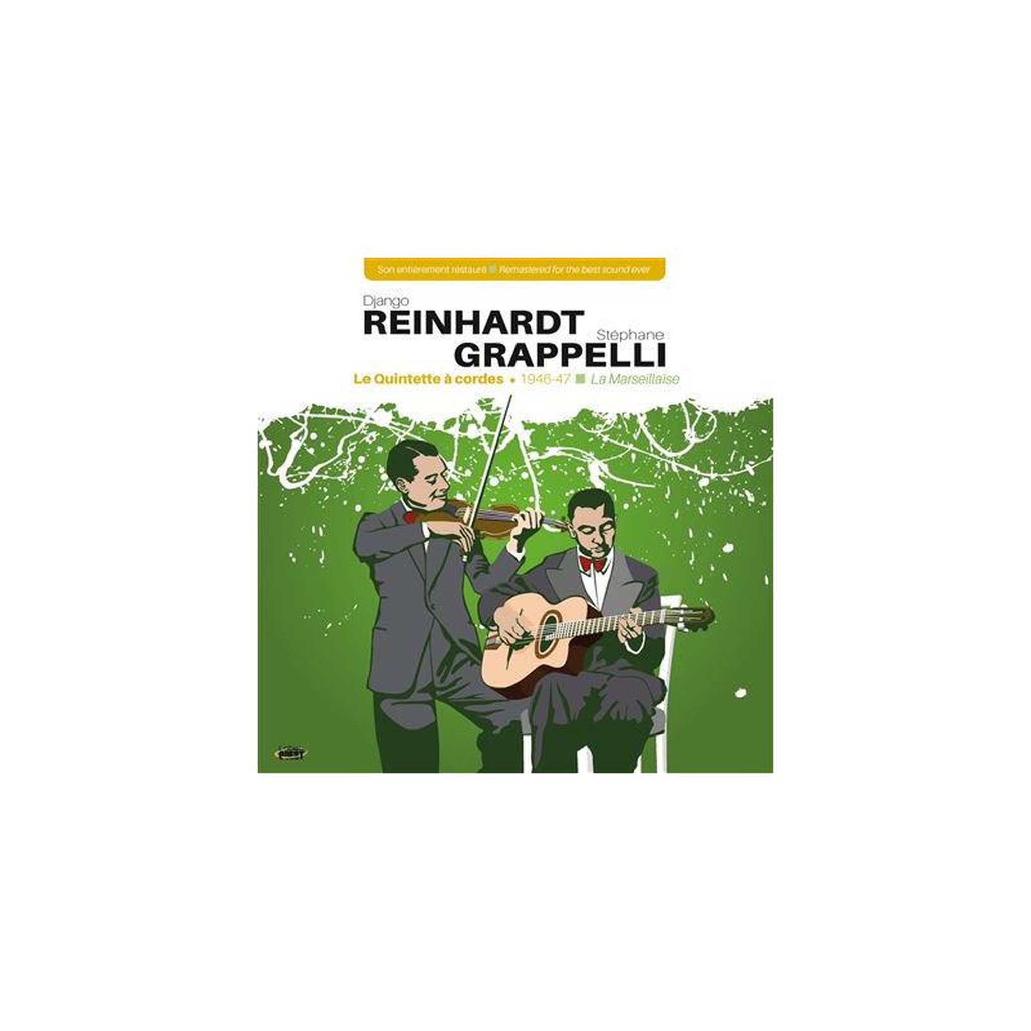 Cd django reinhardt - le quintette à cordes 1946-47 la marseillaise, jazz manouche