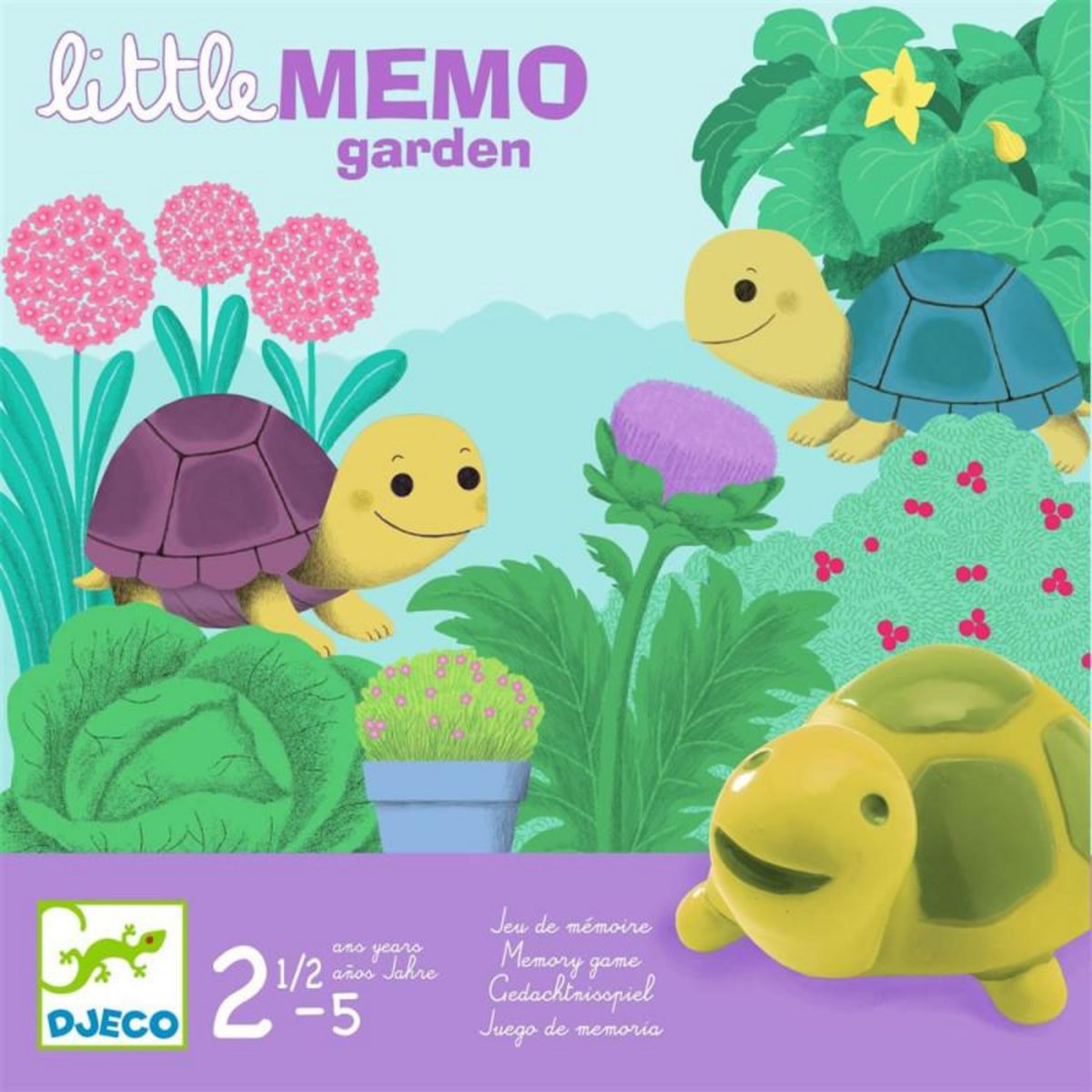 Djeco Jeu de mémoire Djeco Little Mémo Garden