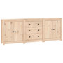Voir la diapositive 2 : VIDAXL Buffet 210x35x80 cm Bois massif de pin