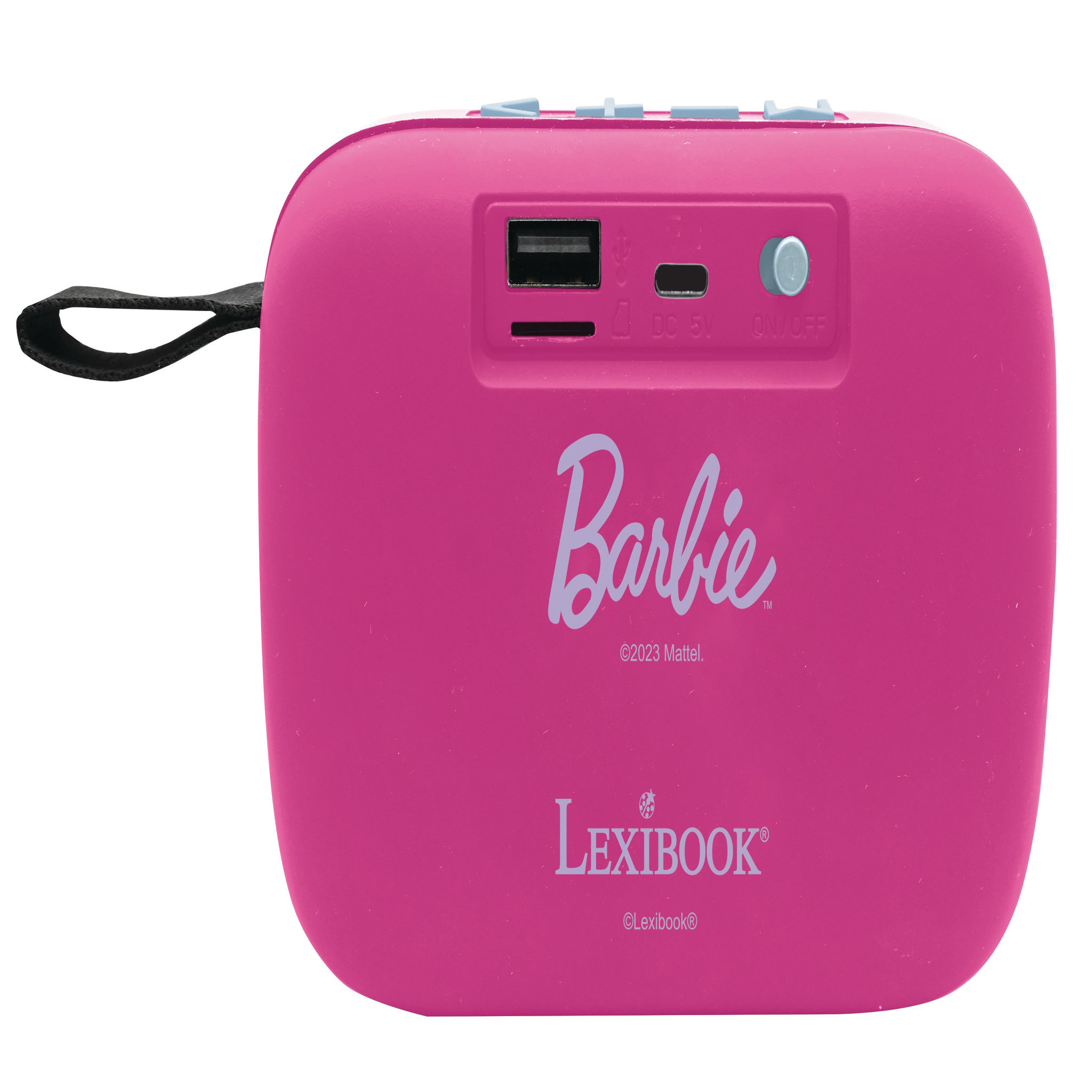 Voir la diapositive 2 : Lexibook Enceinte Bluetooth portable Barbie