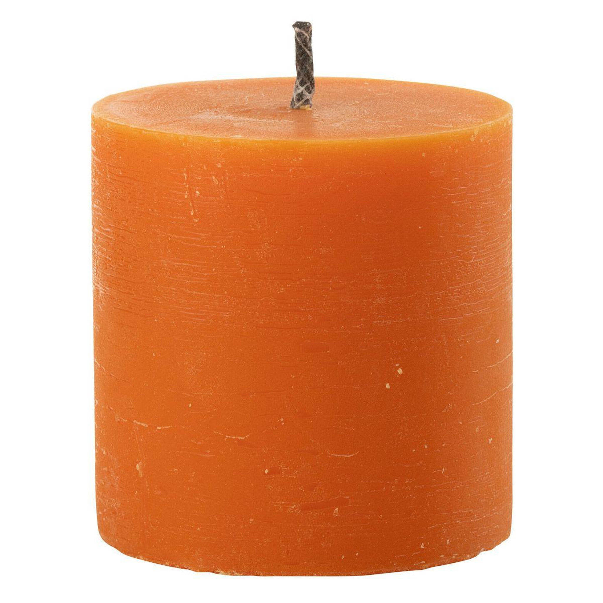 J-LINE Bougie pilier extérieur  odessa  13cm orange