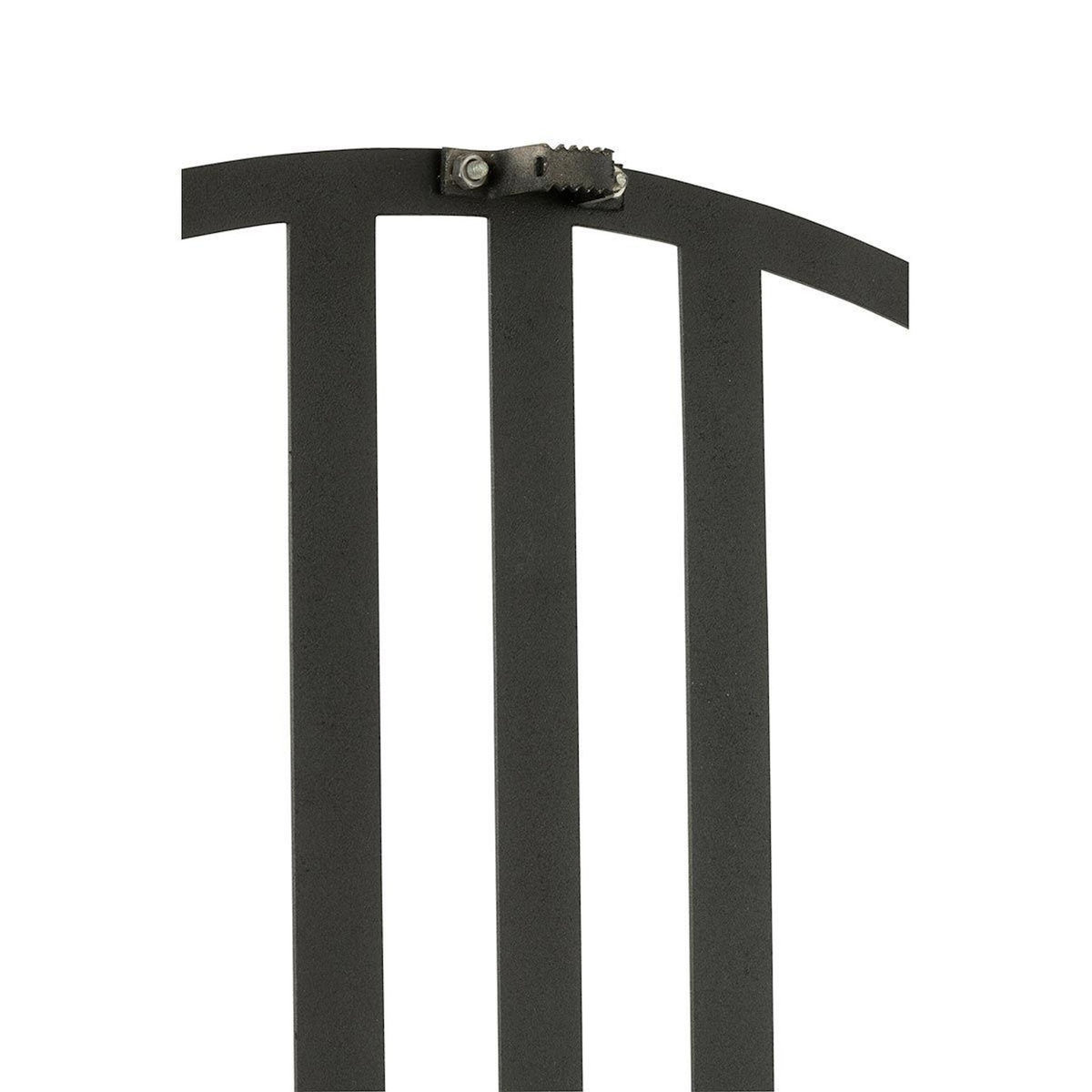Paris Prix Horloge Murale en Métal  Lignes  69cm Noir
