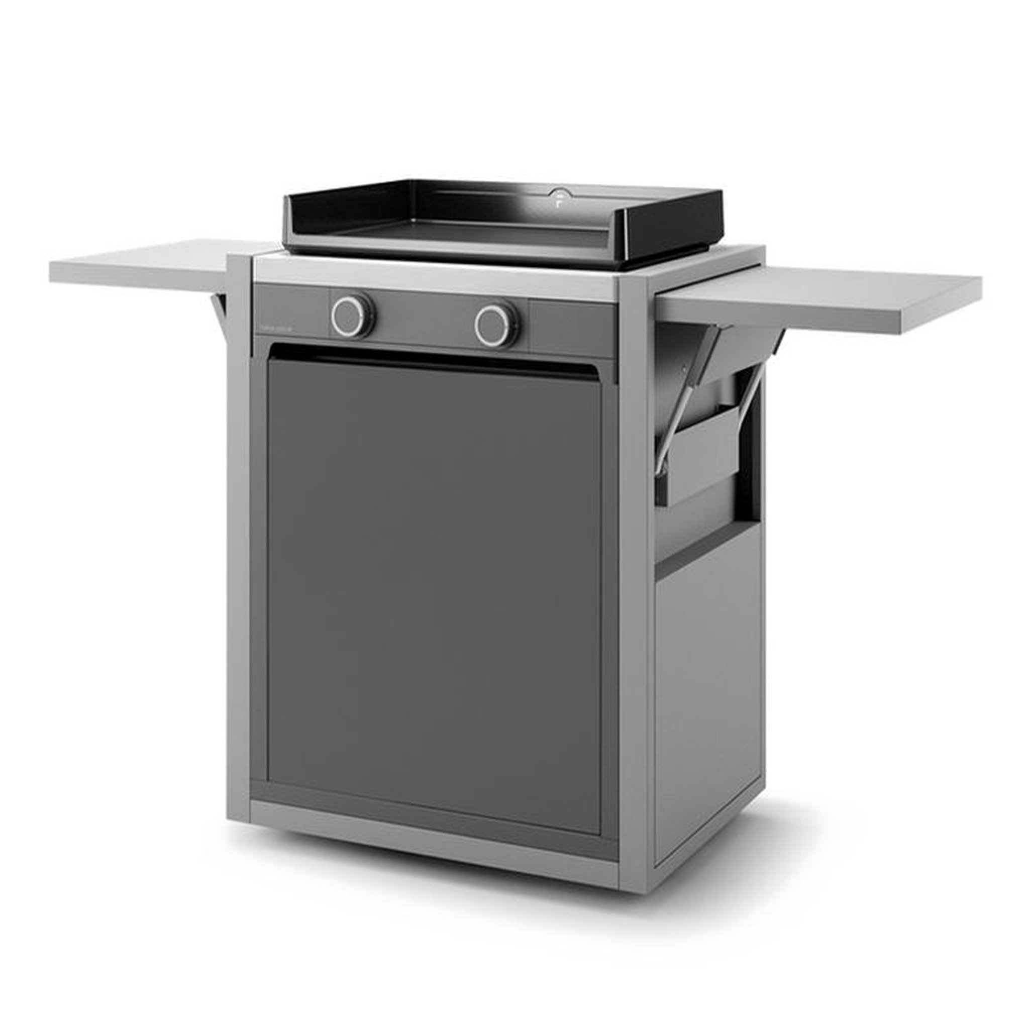 FORGE ADOUR Chariot pour plancha gris - chmaf60