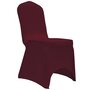 VIDAXL Housses elastiques de chaise Bordeaux 12 pcs