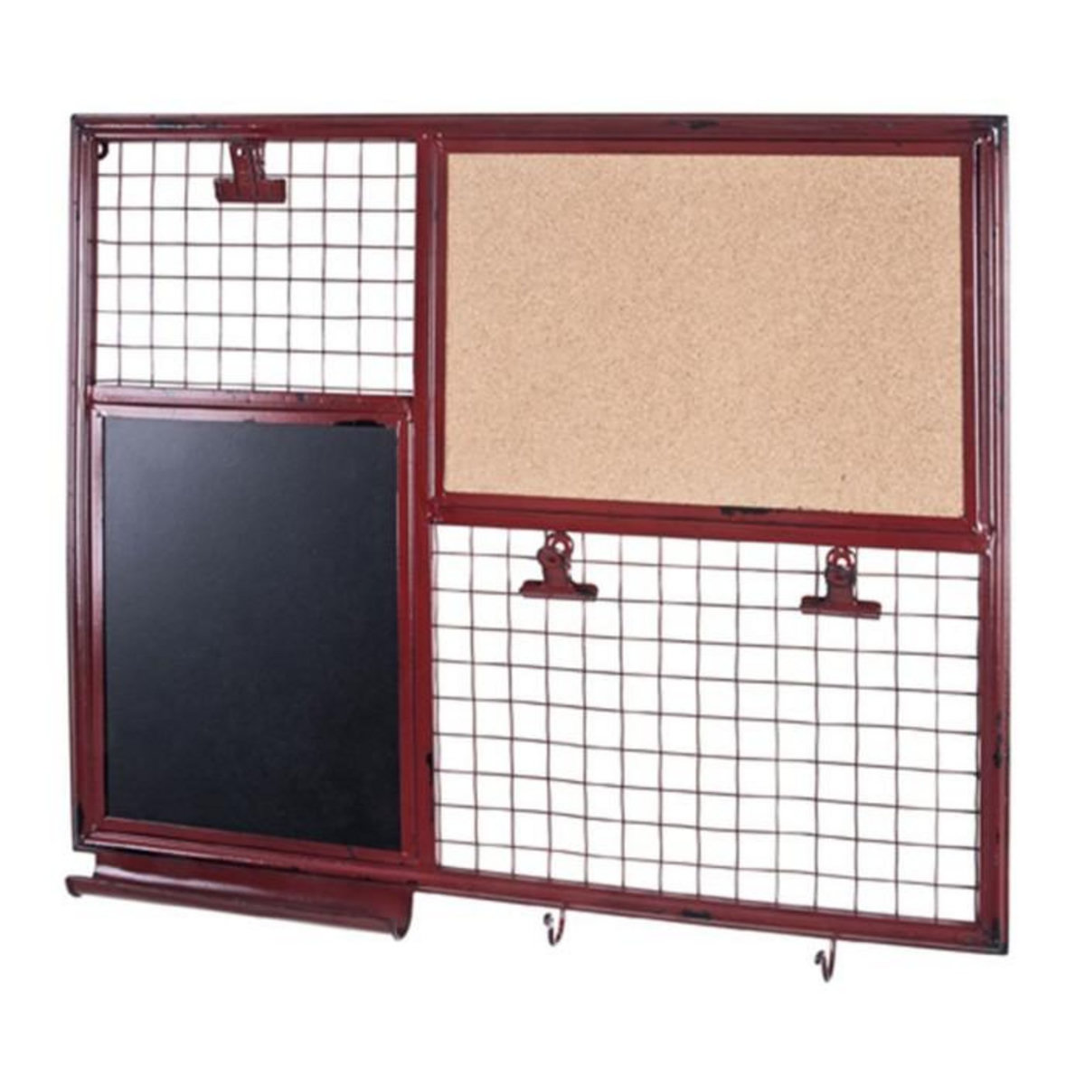 Paris Prix Tableau Mémo en Métal  Pense Bête  57cm Rouge