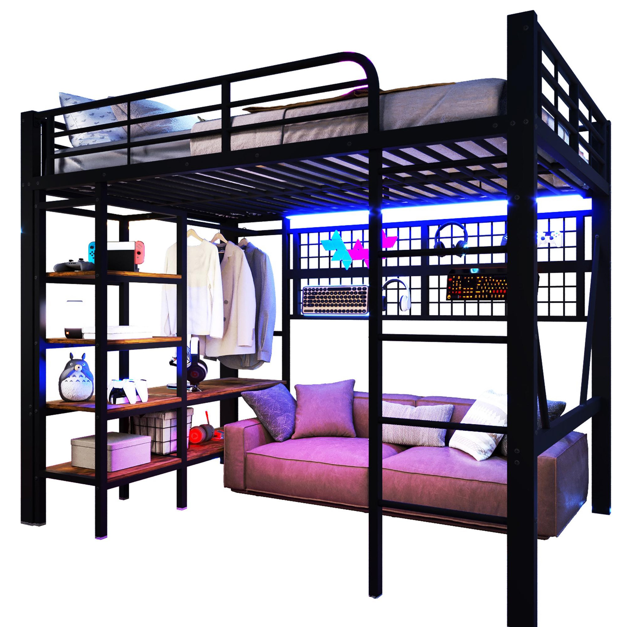 Voir la diapositive 1 : MERAX Lit mezzanine