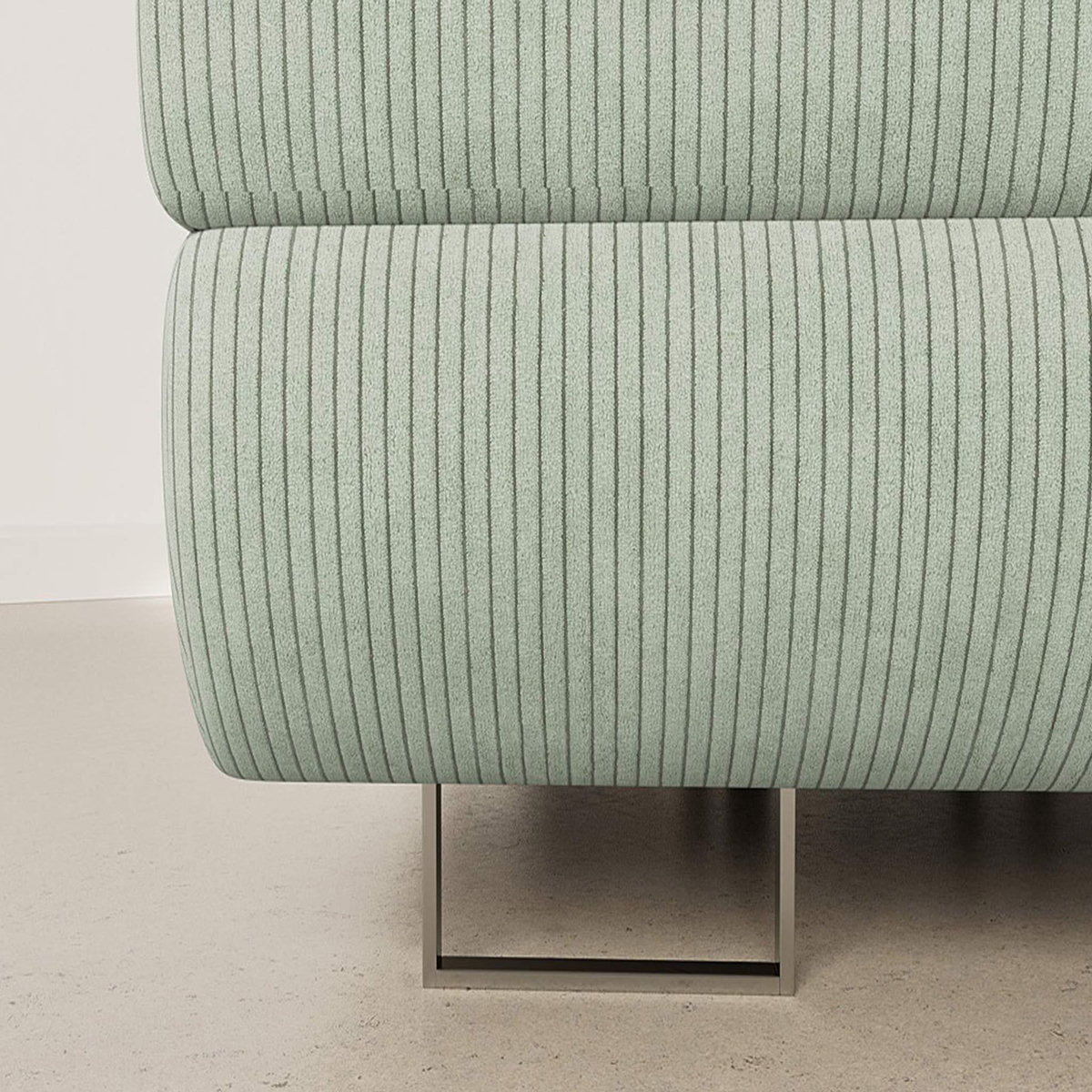 BEST MOBILIER Pablo - canapé d'angle gauche - 6 places - convertible avec coffre et têtières réglables - en velours côtelé