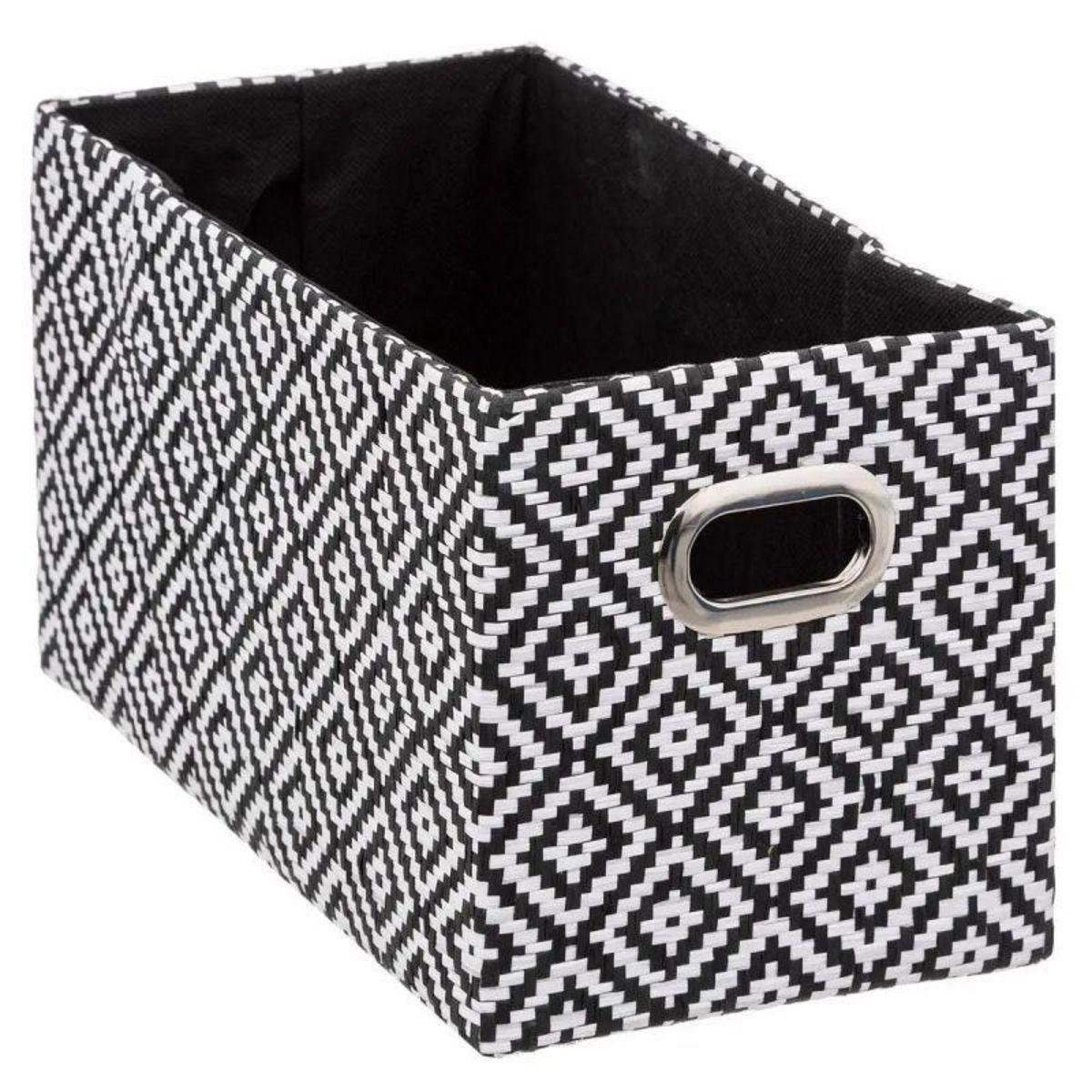  Boîte de Rangement  Mix N Modul  15x31cm Noir & Blanc