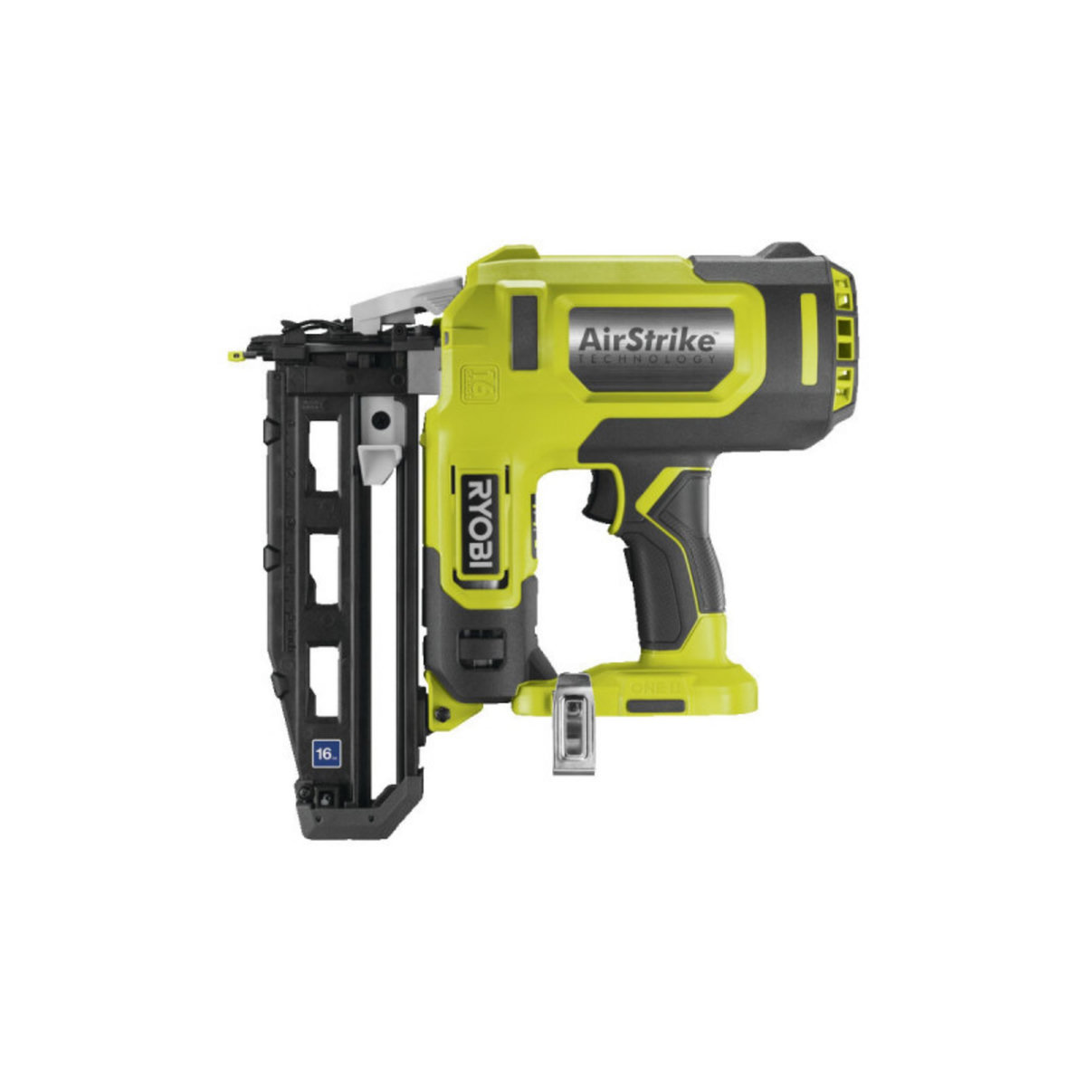Ryobi Cloueur de finition à air comprimé RYOBI 18 V One+ - 16 G - sans batterie ni chargeur - R16GN18-0