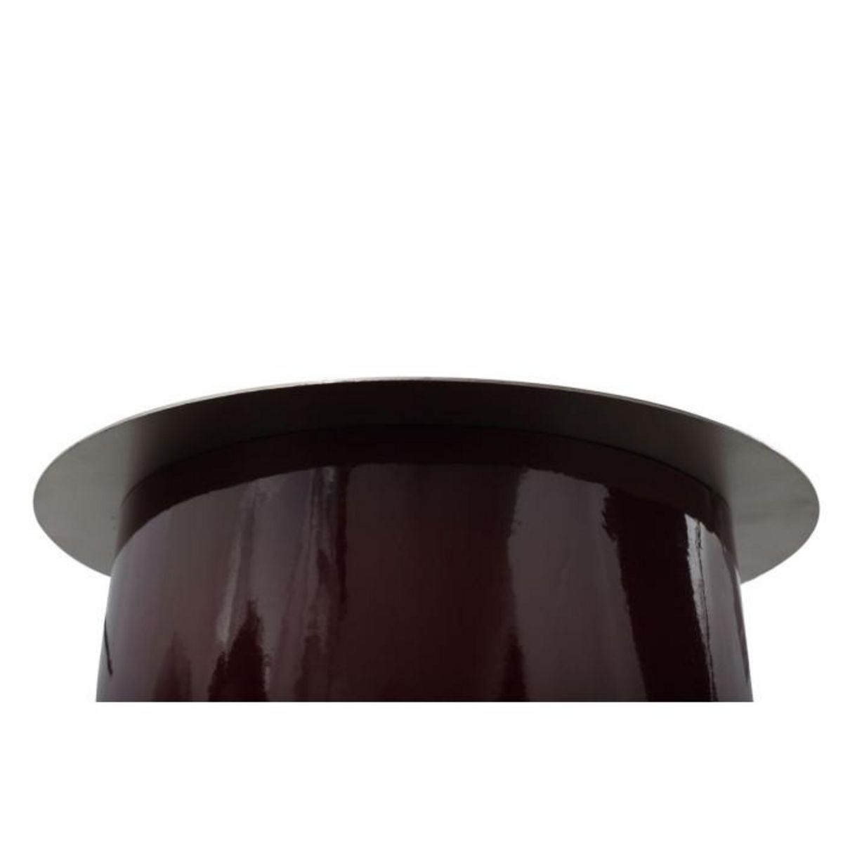 Paris Prix Bougeoir de Sol  Colby  60cm Prune & Argent