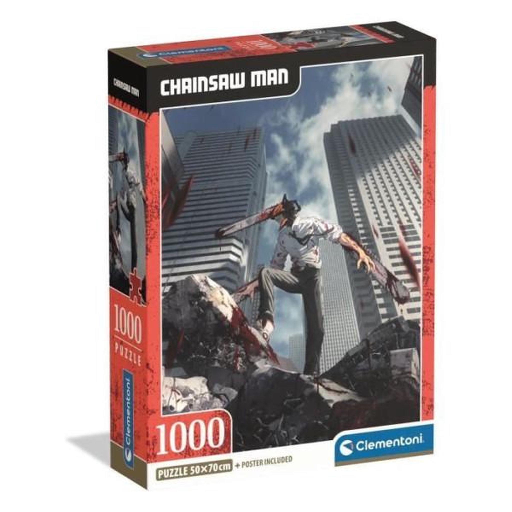 CLEMENTONI Clementoni - compact 1000 pieces - chainsaw man