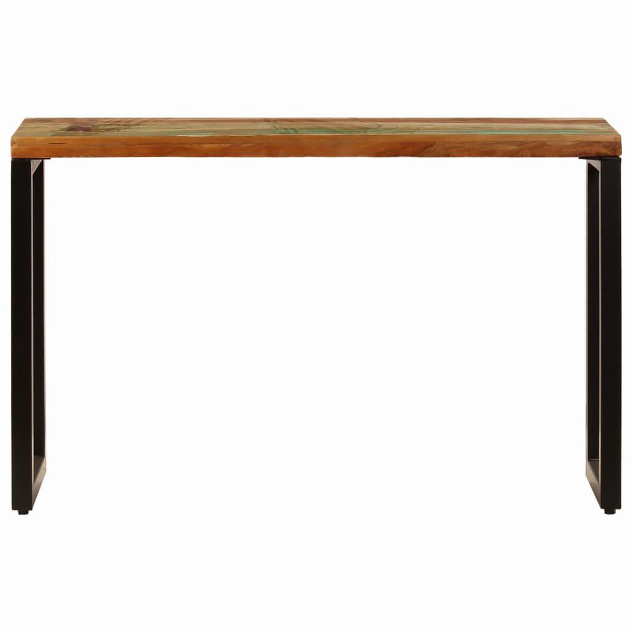 Voir la diapositive 3 : VIDAXL Table console 120x35x76 cm Bois de recuperation solide et acier