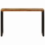 Voir la diapositive 3 : VIDAXL Table console 120x35x76 cm Bois de recuperation solide et acier