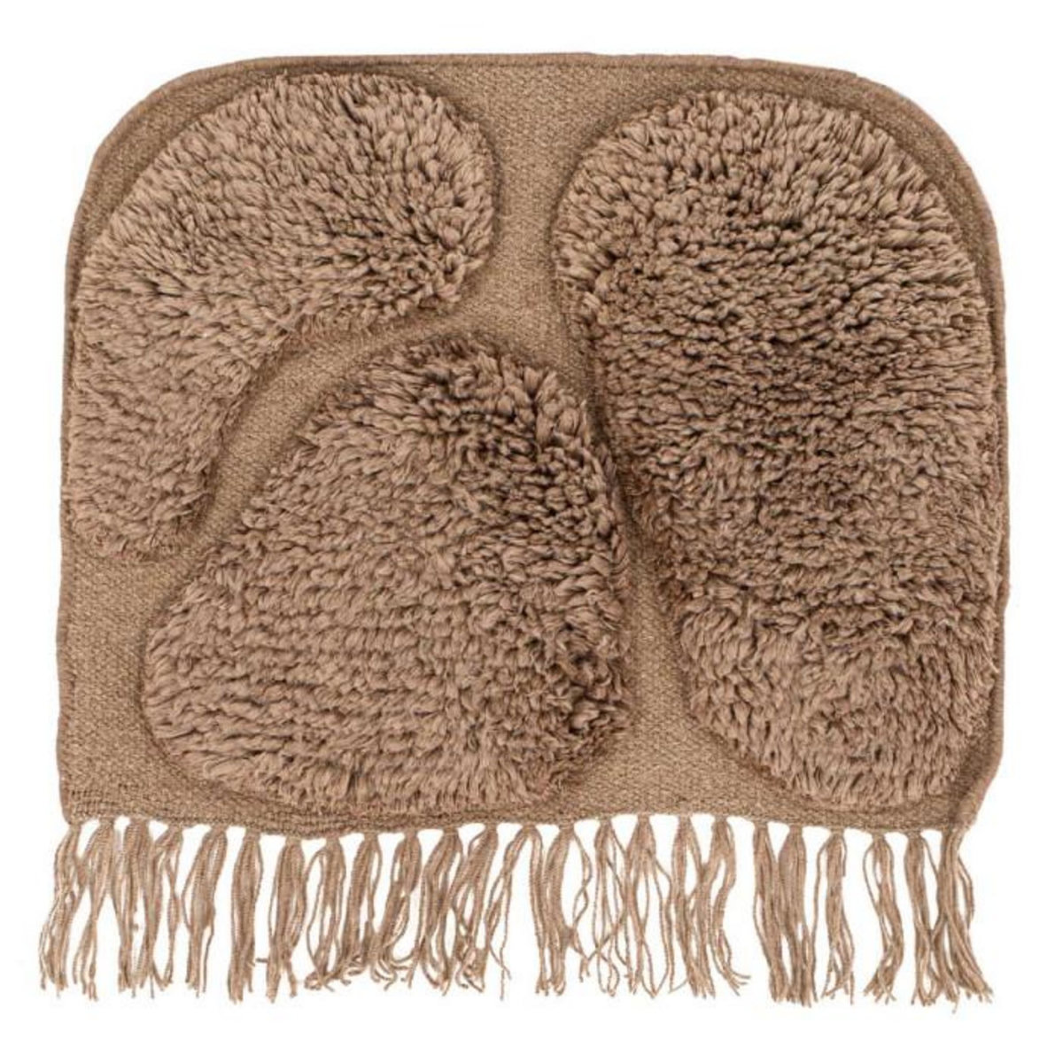 Paris Prix Déco Murale en Laine  Jakobso  62cm Marron