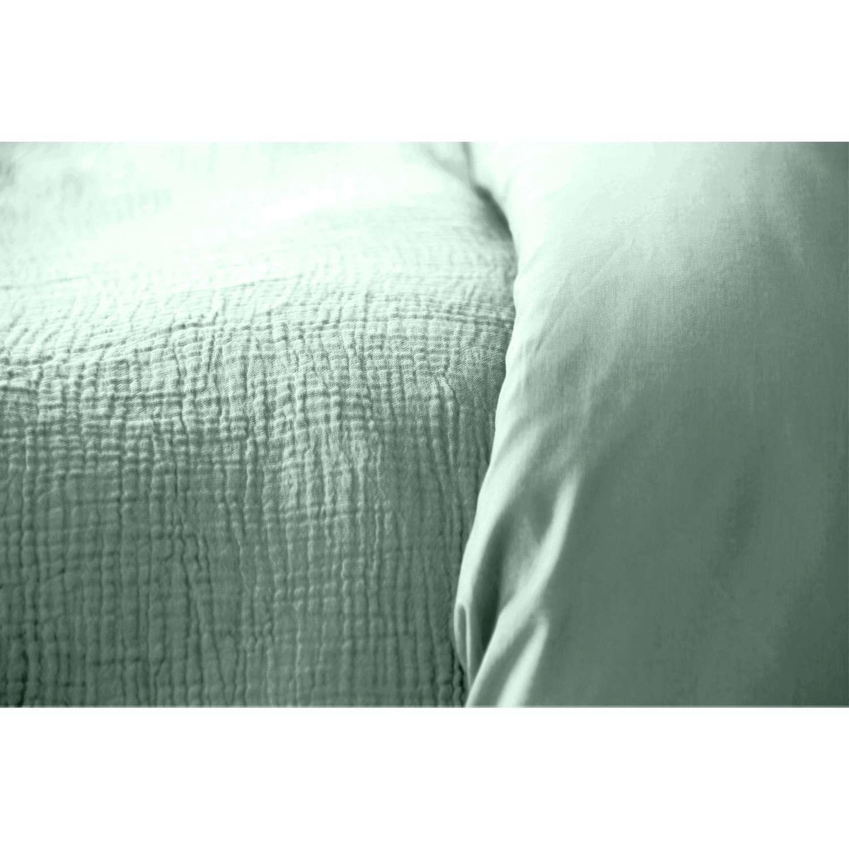 COTE DECO Parure de lit - Double gaze de coton
