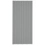 Voir la diapositive 2 : VIDAXL Panneaux de toiture 36 pcs Acier galvanise Gris 100x45 cm