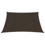 Voir la diapositive 3 : VIDAXL Voile d'ombrage 160 g/m^2 Marron 2,5x2,5 m PEHD