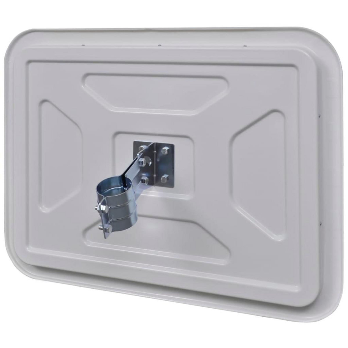 VIDAXL Miroir de trafic convexe rectangulaire 60x80cm et reflecteurs