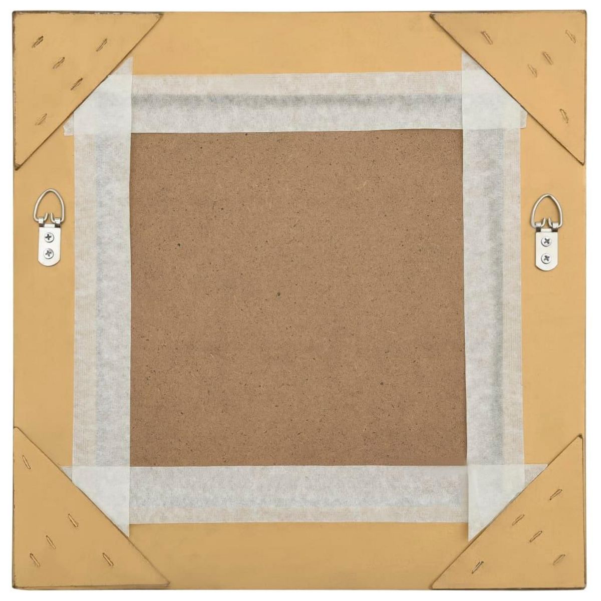 VIDAXL Miroir mural style baroque 40x40 cm Dore